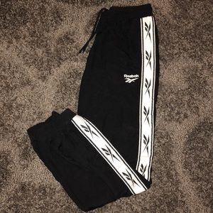 Black Reebok Classic Joggers